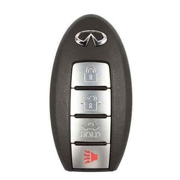 Oem NEW: 2016-2018 Infiniti Q50 Q60 / 4-Button Smart Key / PN: 285E3-4HB0C / KR5S180144014 (IC 20 RSK-INF-4HBOC - main